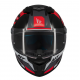 Casca integrala MT Stinger 2 Tron B15 negru/rosu lucios - tip viziera: MT-V-28B