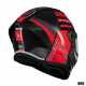 Casca integrala MT Stinger 2 Tron B15 negru/rosu lucios - tip viziera: MT-V-28B