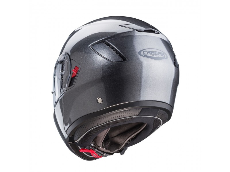 Casca modulabila (flip-up) Caberg model Levo X N1 gri metalic lucios Pinlock ready - lentila Pinlock inclusa (fibra de sticla)