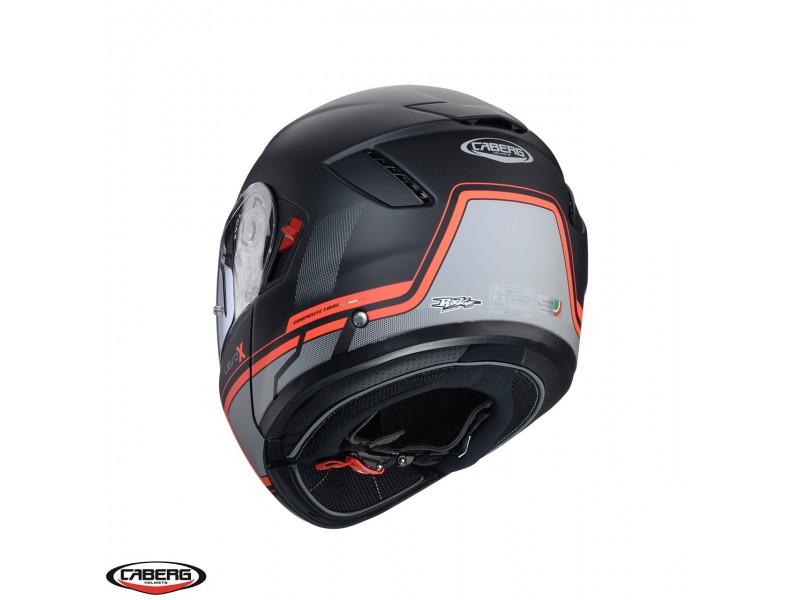Casca modulabila (flip-up) Caberg model Levo X Elite L7 negru/gri/rosu fluor mat Pinlock ready - lentila Pinlock inclusa (fibra de sticla) Casca modulabila (flip-up) Caberg model Levo X Elite L7 negru/gri/rosu fluor mat Pinlock ready - lentila Pinlock inclusa (fibra de sticla)