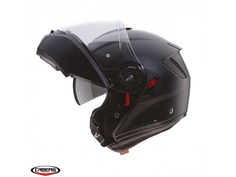 Casca modulabila (flip-up) Caberg model Levo X 17 negru mat Pinlock ready - lentila Pinlock inclusa (fibra de sticla) Casca modulabila (flip-up) Caberg model Levo X 17 negru mat Pinlock ready - lentila Pinlock inclusa (fibra de sticla)