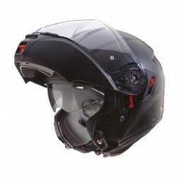 Casca modulabila (flip-up) Caberg model Levo X 17 negru mat Pinlock ready - lentila Pinlock inclusa (fibra de sticla)