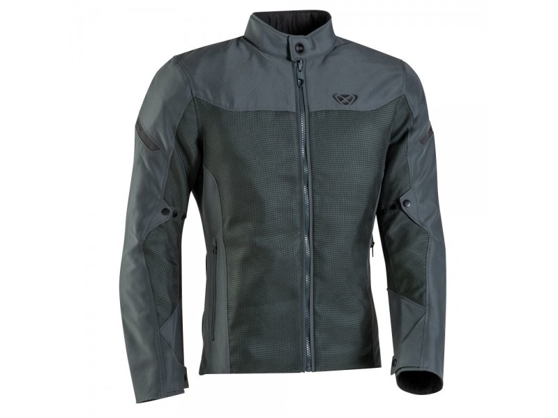 Geaca (jacheta) motociclete barbati Racing/Roadster Ixon vara model Fresh MS culoare: khaki - tip croi: Slim Fit