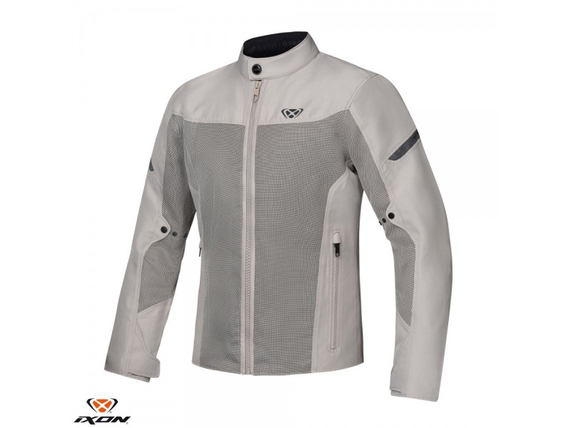 Geaca (jacheta) motociclete barbati Racing/Roadster Ixon vara model Fresh MS culoare: greige (gri) - tip croi: Slim Fit Geaca (jacheta) motociclete barbati Racing/Roadster Ixon vara model Fresh MS culoare: greige (gri) - tip croi: Slim Fit