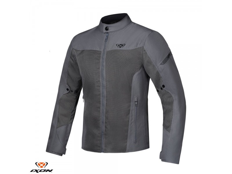 Geaca (jacheta) motociclete barbati Racing/Roadster Ixon vara model Fresh MS culoare: gri - tip croi: Slim Fit Geaca (jacheta) motociclete barbati Racing/Roadster Ixon vara model Fresh MS culoare: gri - tip croi: Slim Fit