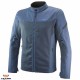 Geaca (jacheta) motociclete barbati Racing/Roadster Ixon vara model Fresh MS culoare: albastru - tip croi: Slim Fit