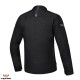 Geaca (jacheta) motociclete barbati Racing/Roadster Ixon vara model Fresh MS culoare: negru - tip croi: Slim Fit