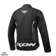 Geaca (jacheta) motociclete barbati Racing/Roadster Ixon vara model Cordolo MS culoare: negru/antracit/alb Geaca (jacheta) motociclete barbati Racing/Roadster Ixon vara model Cordolo MS culoare: negru/antracit/alb