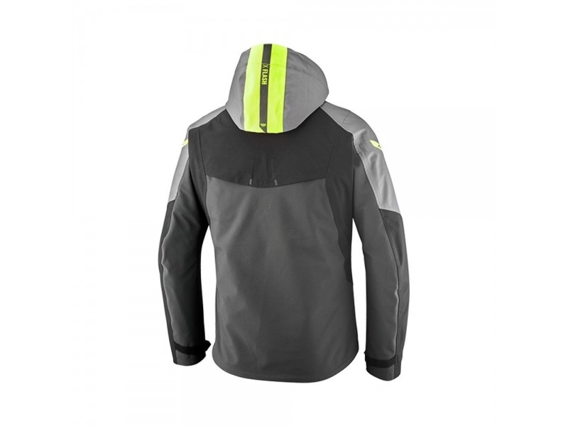 Geaca (jacheta) motociclete barbati Touring/Adventure/Urban Ixon All season model Burning MS culoare: gri/negru/galben (geaca laminata; waterproof si pe exterior) Geaca (jacheta) motociclete barbati Touring/Adventure/Urban Ixon All season model Burning MS culoare: gri/negru/galben (geaca laminata; waterproof si pe exterior)