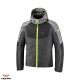 Geaca (jacheta) motociclete barbati Touring/Adventure/Urban Ixon All season model Burning MS culoare: gri/negru/galben (geaca laminata; waterproof si pe exterior) Geaca (jacheta) motociclete barbati Touring/Adventure/Urban Ixon All season model Burning MS culoare: gri/negru/galben (geaca laminata; waterproof si pe exterior)