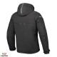 Geaca (jacheta) motociclete barbati Touring/Adventure/Urban Ixon All season model Burning MS culoare: negru (geaca laminata; waterproof si pe exterior) Geaca (jacheta) motociclete barbati Touring/Adventure/Urban Ixon All season model Burning MS culoare: negru (geaca laminata; waterproof si pe exterior)