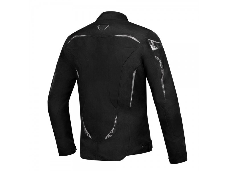 Geaca (jacheta) motociclete barbati Racing/Roadster Ixon All season model Caliber MS culoare: negru