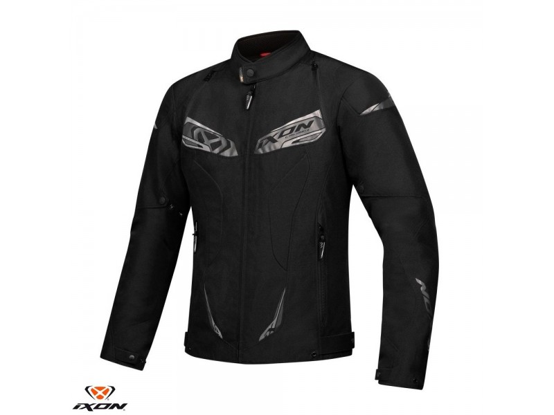Geaca (jacheta) motociclete barbati Racing/Roadster Ixon All season model Caliber MS culoare: negru Geaca (jacheta) motociclete barbati Racing/Roadster Ixon All season model Caliber MS culoare: negru