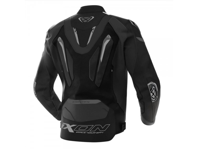 Geaca (jacheta) motociclete barbati textil Roadster Ixon All Season/iarna model Cortex MS culoare: negru/gri