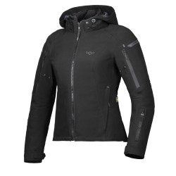 Geaca (jacheta) motociclete femei Touring/Adventure/Urban Ixon All season model Burning LS culoare: negru (geaca laminata; waterproof si pe exterior) Geaca (jacheta) motociclete femei Touring/Adventure/Urban Ixon All season model Burning LS culoare: negru (geaca laminata; waterproof si pe exterior)