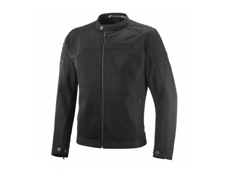 Geaca (jacheta) motociclete barbati Urban/Heritage Ixon vara model Ozcan MS culoare: negru - tip croi: Fit Geaca (jacheta) motociclete barbati Urban/Heritage Ixon vara model Ozcan MS culoare: negru - tip croi: Fit