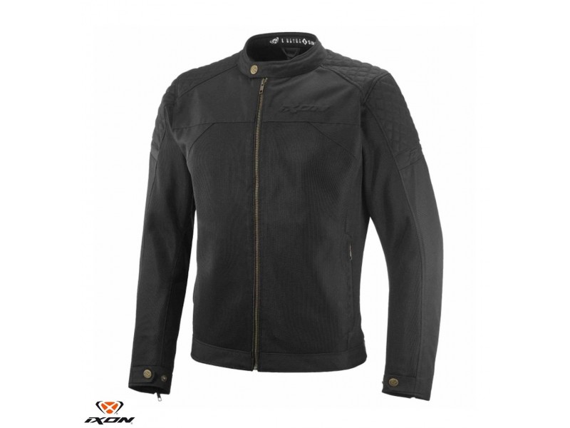 Geaca (jacheta) motociclete barbati Urban/Heritage Ixon vara model Ozcan MS culoare: negru - tip croi: Fit Geaca (jacheta) motociclete barbati Urban/Heritage Ixon vara model Ozcan MS culoare: negru - tip croi: Fit