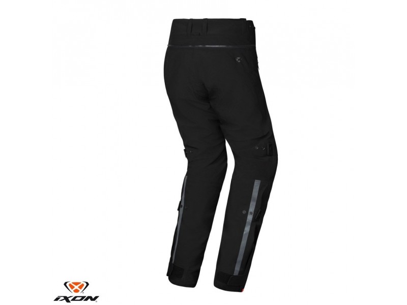 Pantaloni motociclete barbati Touring/Adventure Ixon All season model M-SKD MS culoare: negru/rosu (pantaloni laminati; waterproof pe exterior) Pantaloni motociclete barbati Touring/Adventure Ixon All season model M-SKD MS culoare: negru/rosu (pantaloni laminati; waterproof pe exterior)