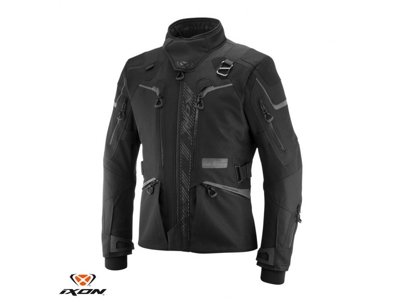 Geaca (jacheta) motociclete barbati Touring/Adventure Ixon All season/vara model Odin MS culoare: negru Geaca (jacheta) motociclete barbati Touring/Adventure Ixon All season/vara model Odin MS culoare: negru