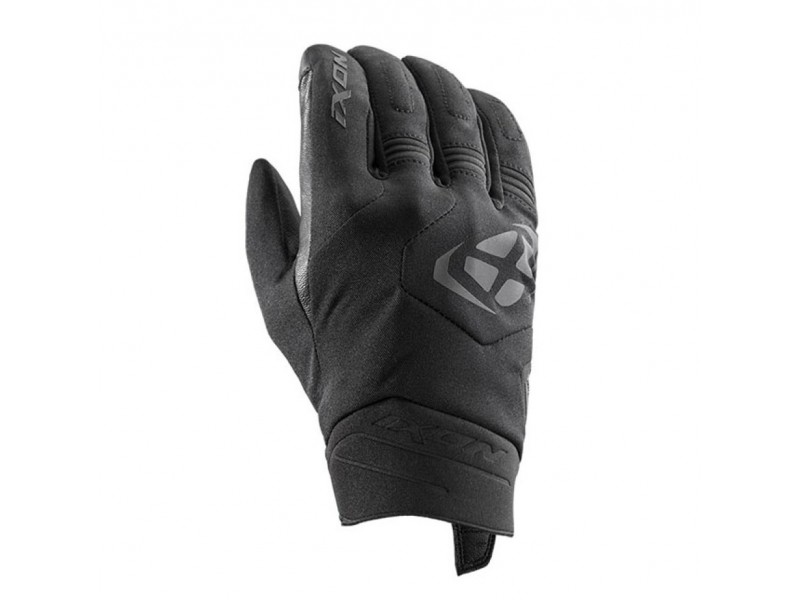 Manusi barbati Roadster Mid-season textil/piele Ixon model MIG 2 WP MS culoare: negru - degete tactile