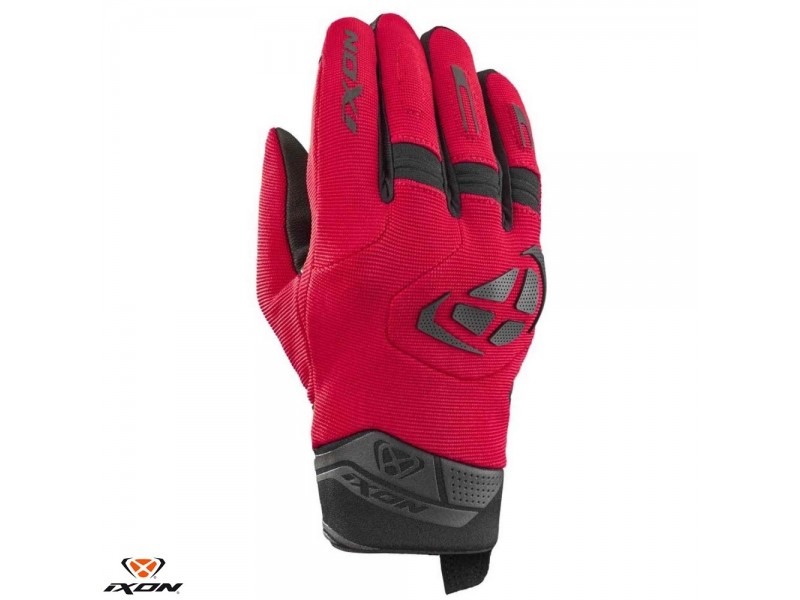 Manusi barbati Roadster vara textil/piele Ixon model MIG 2 MS culoare: rosu/negru - degete tactile Manusi barbati Roadster vara textil/piele Ixon model MIG 2 MS culoare: rosu/negru - degete tactile