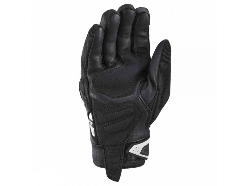 Manusi barbati Roadster vara textil/piele Ixon model MIG 2 MS culoare: negru/alb - degete tactile