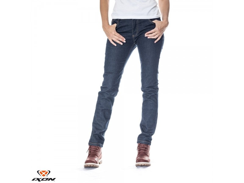 Blugi (jeans) moto femei Ixon model Maddie culoare: Dark raw (albastru) (Cordura® Denim) - Slim Fit Blugi (jeans) moto femei Ixon model Maddie culoare: Dark raw (albastru) (Cordura® Denim) - Slim Fit