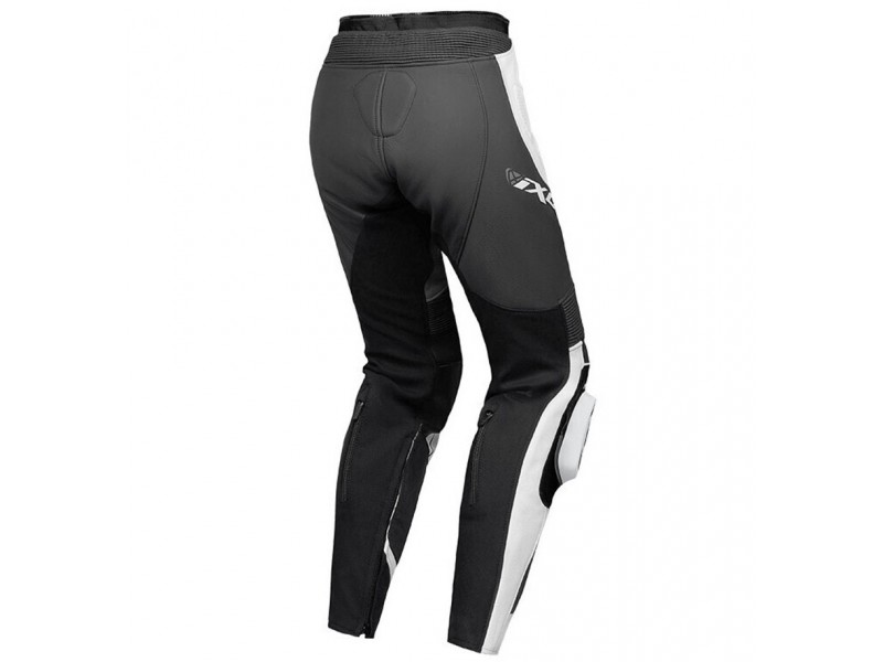 Pantaloni motociclete femei piele Racing Ixon vara model Vortex 3 LS culoare: negru/antracit/alb Pantaloni motociclete femei piele Racing Ixon vara model Vortex 3 LS culoare: negru/antracit/alb