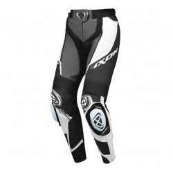 Pantaloni motociclete femei piele Racing Ixon vara model Vortex 3 LS culoare: negru/antracit/alb
