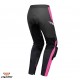 Pantaloni motociclete femei piele Racing Ixon vara model Vortex 3 LS culoare: negru/roz/alb Pantaloni motociclete femei piele Racing Ixon vara model Vortex 3 LS culoare: negru/roz/alb