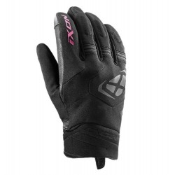 Manusi femei Roadster Mid-season textil/piele Ixon model MIG 2 WP LS culoare: negru/fuchsia (roz) - degete tactile
