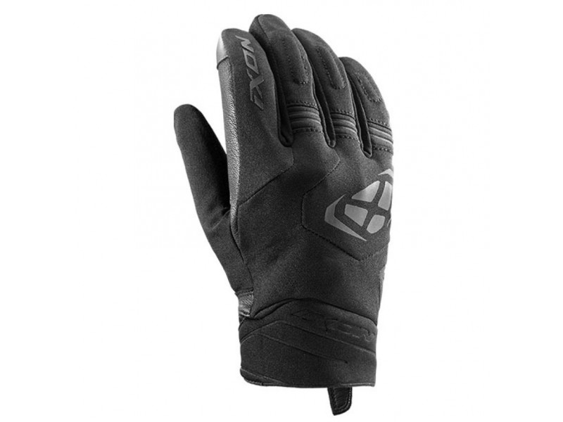 Manusi femei Roadster Mid-season textil/piele Ixon model MIG 2 WP LS culoare: negru - degete tactile