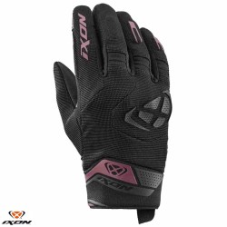 Manusi femei Roadster vara textil/piele Ixon model MIG 2 LS culoare: negru/burgundy (visiniu) - degete tactile Manusi femei Roadster vara textil/piele Ixon model MIG 2 LS culoare: negru/burgundy (visiniu) - degete tactile