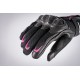Manusi femei Roadster vara piele/textil Ixon model RS Rise Air LS culoare: negru/fucshsia (roz) - degete tactile Manusi femei Roadster vara piele/textil Ixon model RS Rise Air LS culoare: negru/fucshsia (roz) - degete tactile