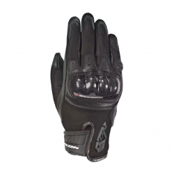 Manusi femei Roadster vara piele/textil Ixon model RS Rise Air LS culoare: negru - degete tactile