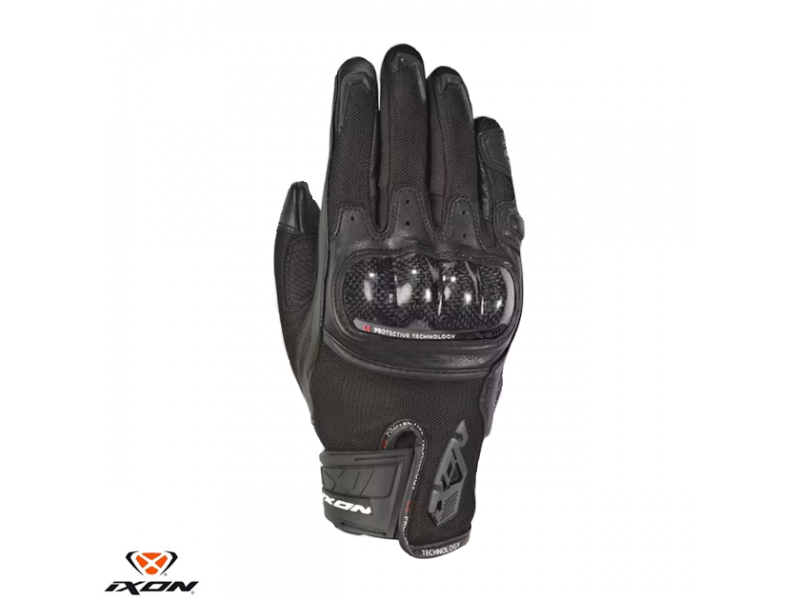 Manusi femei Roadster vara piele/textil Ixon model RS Rise Air LS culoare: negru - degete tactile Manusi femei Roadster vara piele/textil Ixon model RS Rise Air LS culoare: negru - degete tactile