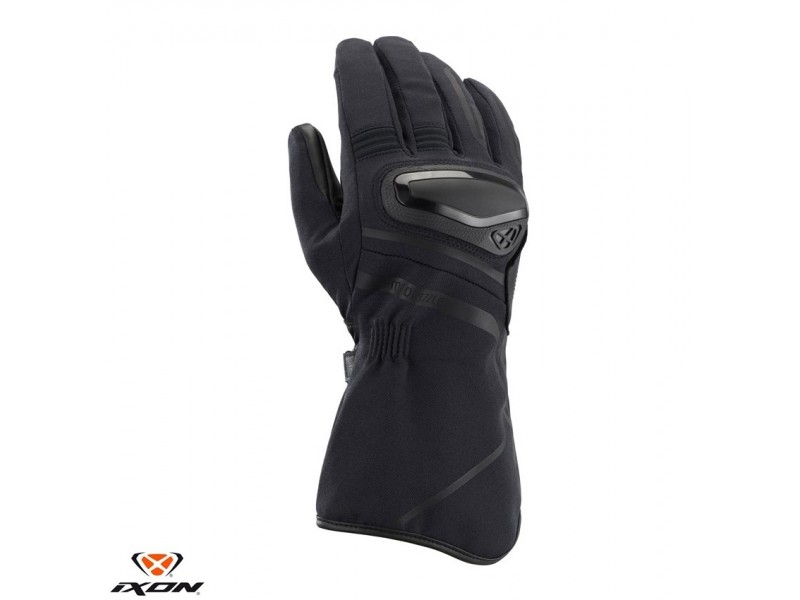 Manusi barbati Touring/Adventure Mid-season textil/piele Ixon model Drizzle MS culoare: negru – degete tactile (manusi lungi) Manusi barbati Touring/Adventure Mid-season textil/piele Ixon model Drizzle MS culoare: negru – degete tactile (manusi lungi)