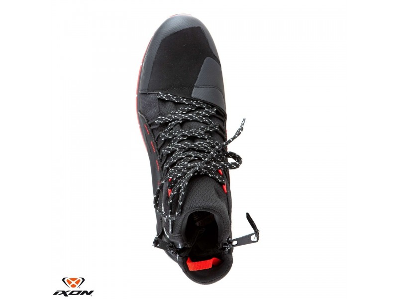 Ghete moto Urban barbati All Season Ixon model Freaky WP MS culoare: negru/rosu/alb (100% waterproof) Ghete moto Urban barbati All Season Ixon model Freaky WP MS culoare: negru/rosu/alb (100% waterproof)