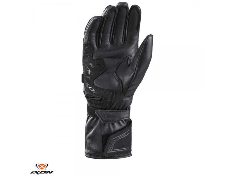 Manusi femei Racing vara piele Ixon model Thund LS culoare: negru - degete tactile Manusi femei Racing vara piele Ixon model Thund LS culoare: negru - degete tactile