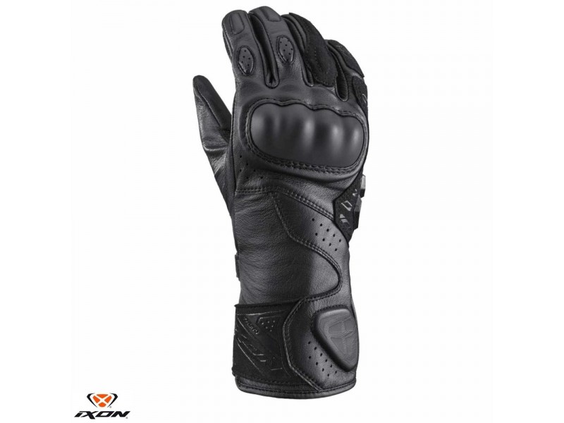Manusi femei Racing vara piele Ixon model Thund LS culoare: negru - degete tactile Manusi femei Racing vara piele Ixon model Thund LS culoare: negru - degete tactile