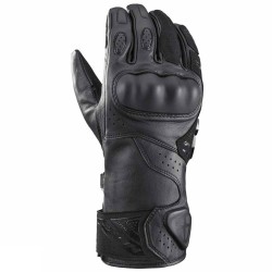 Manusi barbati Racing vara piele Ixon model Thund MS culoare: negru - degete tactile