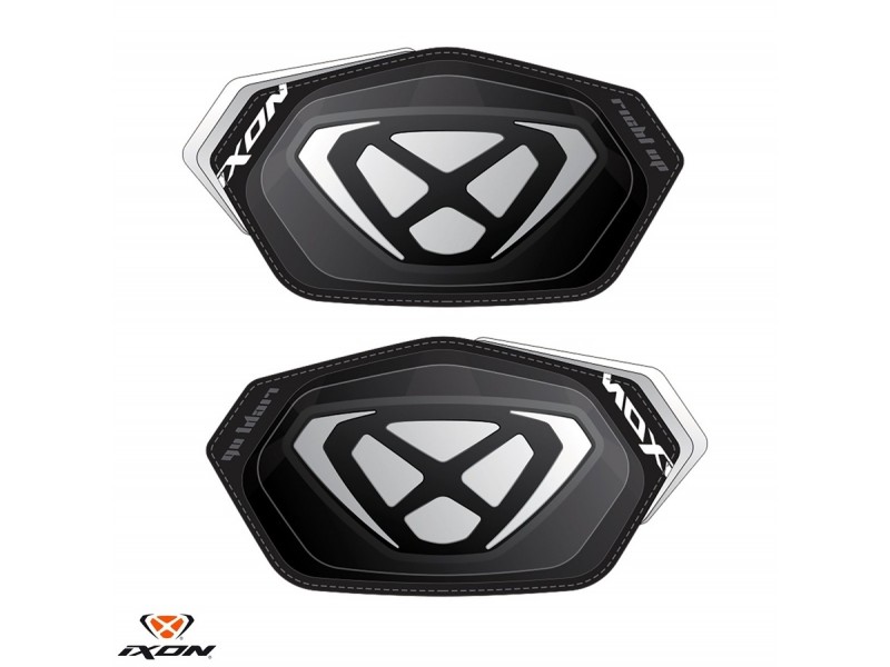 Set slidere genunchi Ixon model Knee Slider Race 2.0 – culoare: negru/alb Set slidere genunchi Ixon model Knee Slider Race 2.0 – culoare: negru/alb