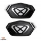 Set slidere genunchi Ixon model Knee Slider Race 2.0 – culoare: negru/alb Set slidere genunchi Ixon model Knee Slider Race 2.0 – culoare: negru/alb