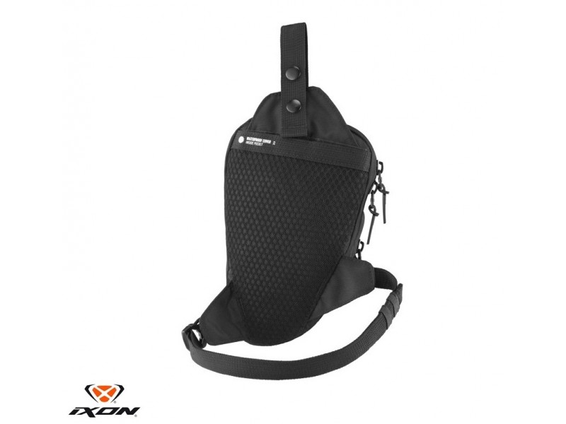 Borseta moto de picior Ixon model R-Emington - culoare: negru