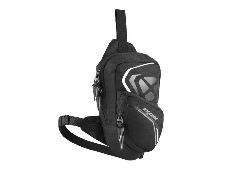Borseta moto de picior Ixon model R-Emington - culoare: negru