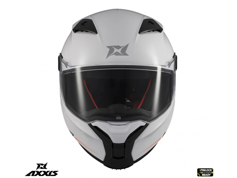 Casca integrala Axxis Fenix A0 alb lucios - tip viziera: MT-V-31B
