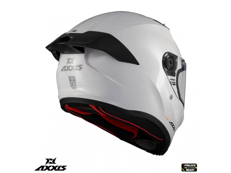 Casca integrala Axxis Fenix A0 alb lucios - tip viziera: MT-V-31B