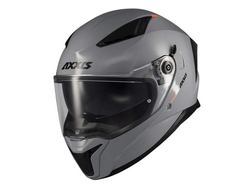 Casca integrala Axxis Panther SV A12 gri lucios (ochelari soare integrati) - tip viziera: MT-V-31