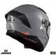 Casca integrala Axxis Panther SV A12 gri lucios (ochelari soare integrati) - tip viziera: MT-V-31