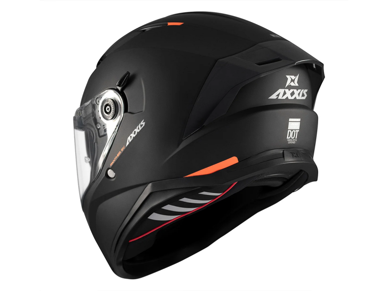 Casca integrala Axxis Panther SV A1 negru lucios (ochelari soare integrati) - tip viziera: MT-V-31